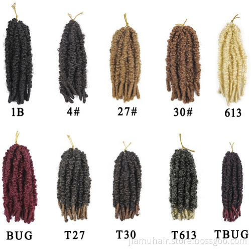 15 rootsCrotchet Braid Hair Distressed Butterfly Locs Crochet Braids Goddess Pre Looped Synthetic Braiding Hair Extensions
